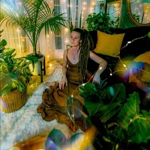 Grade and Gather Evening Dress